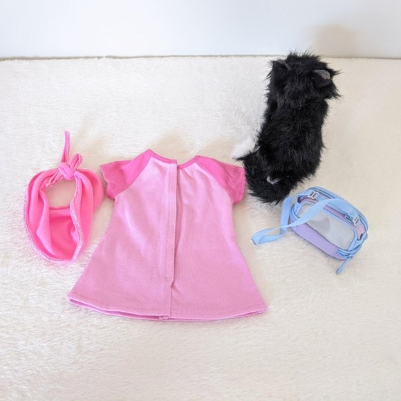 American Girl cat Licorice & doll shirt, hat, bag - Picture 7 of 7